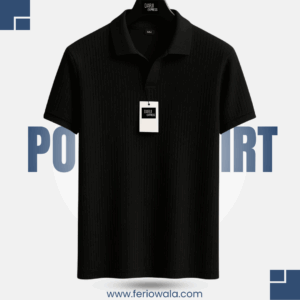 black men's polo t shirt