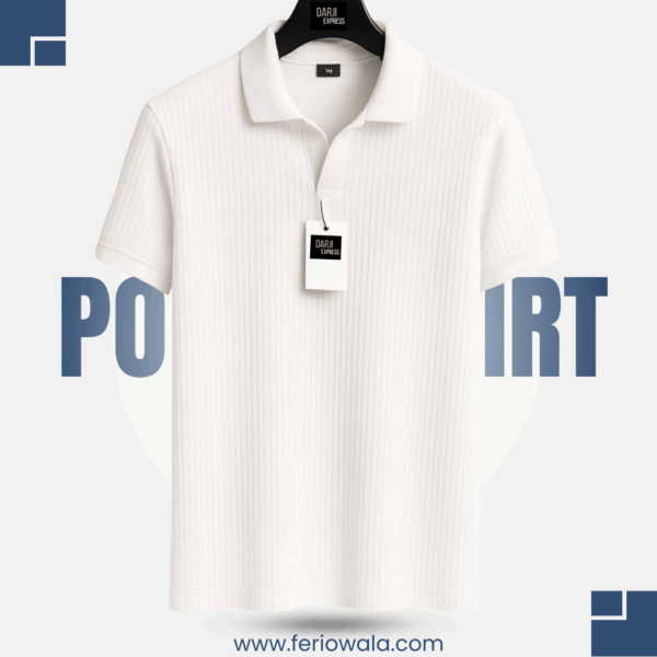 white men's polo t shirt